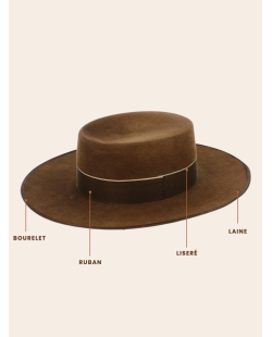Sombrero espagnol en laine 180 gr.