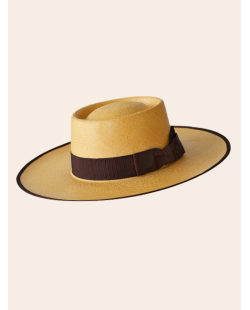 Sombrero portugais. Sombrero artisanal. Sombrero portugais artisanal en paille.