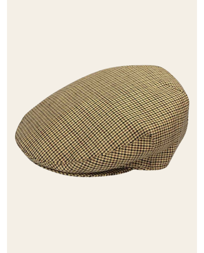 Casquette campera pied de poule, casquette tissu fin pour l'été
