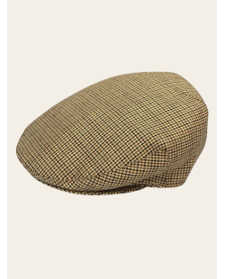 Casquette campera pied de poule, casquette tissu fin pour l'été