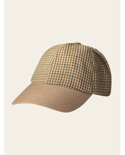 Casquette pied de poule