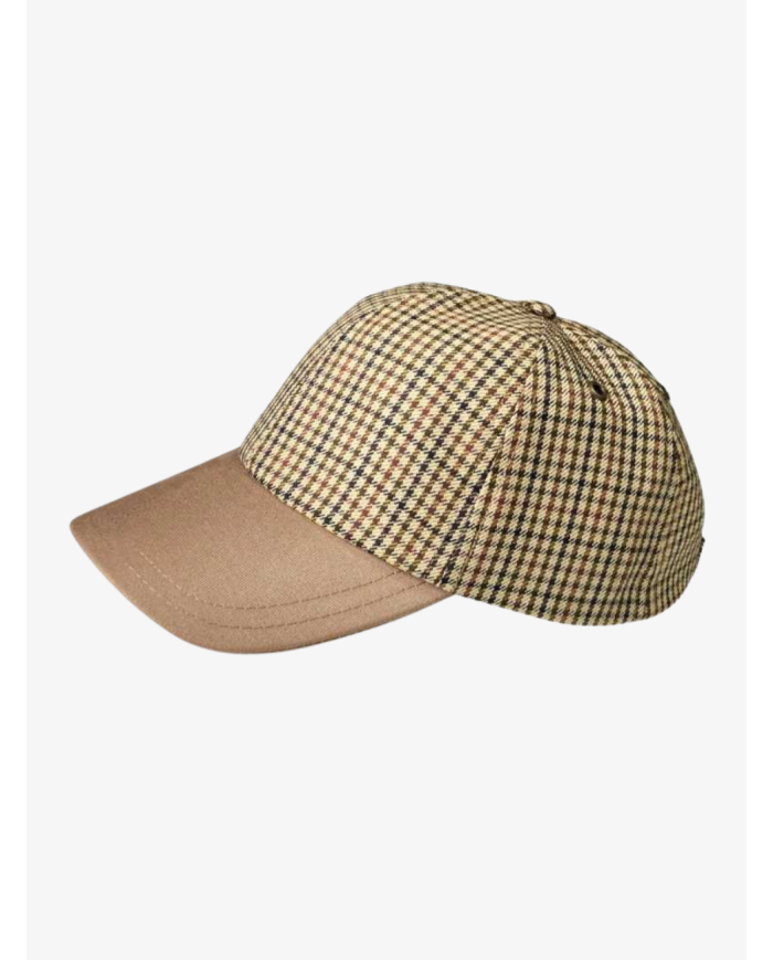 Casquette pied de poule
