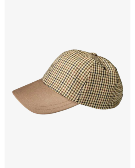 Casquette pied de poule