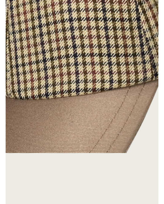 Casquette pied de poule
