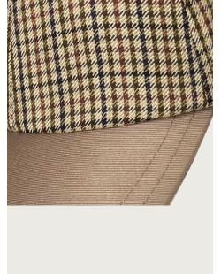Casquette pied de poule