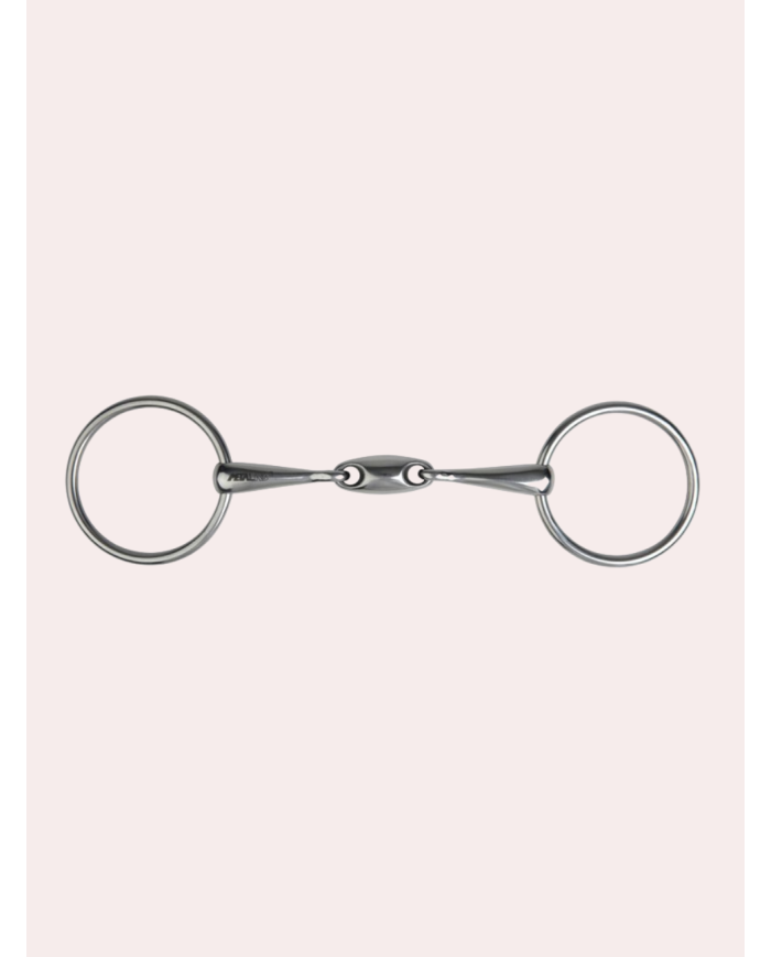 Mors de bride, double brisure 14 mm - Metalab