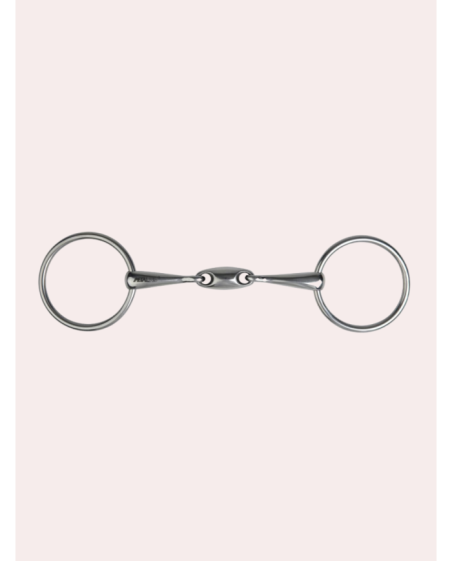 Mors de bride, double brisure 14 mm - Metalab