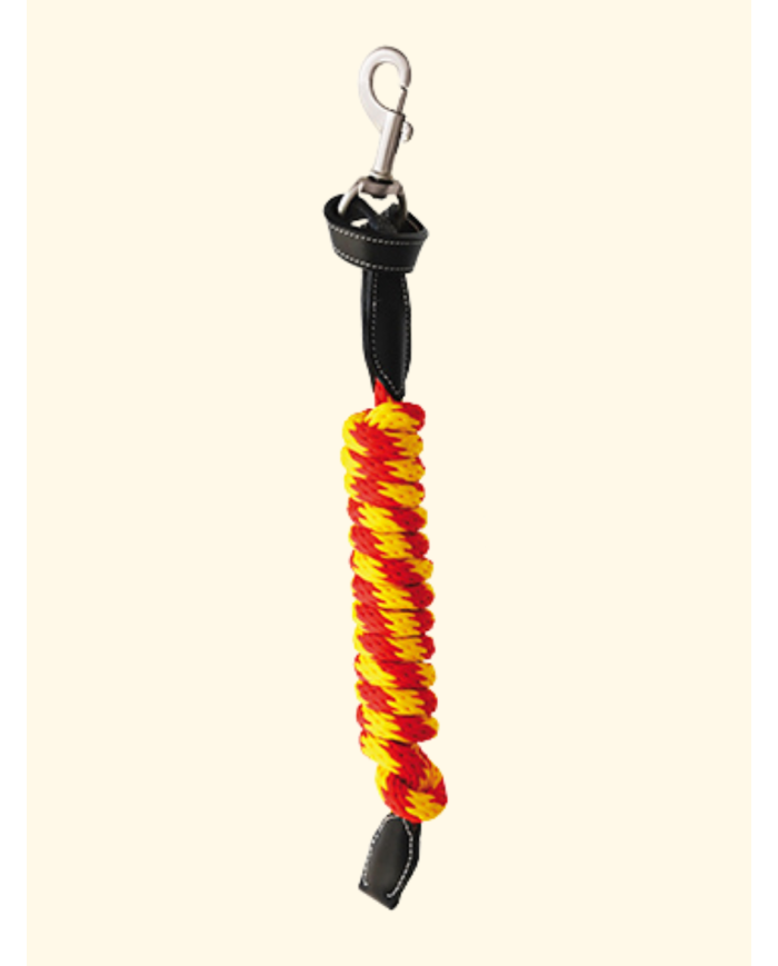 Longe Nylon avec finition en cuir