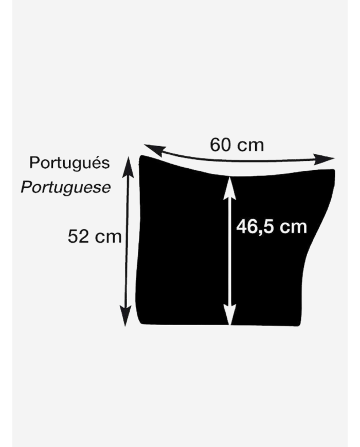 TAPIS DE SELLE MARJOMAN DROIT SELLE PORTUGAISE TISSU EN LAINE