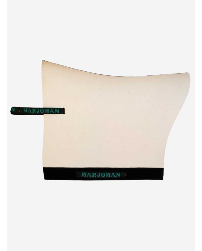 TAPIS DE SELLE MARJOMAN FEUTRINE AVEC RENFORT EN CUIR PORTUGAIS