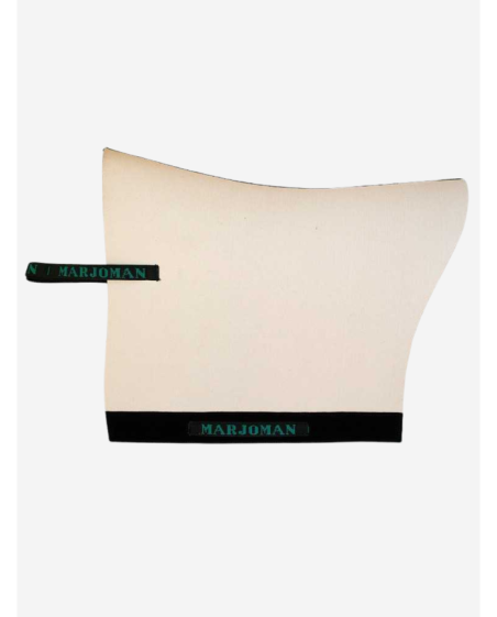 TAPIS DE SELLE MARJOMAN FEUTRINE AVEC RENFORT EN CUIR PORTUGAIS