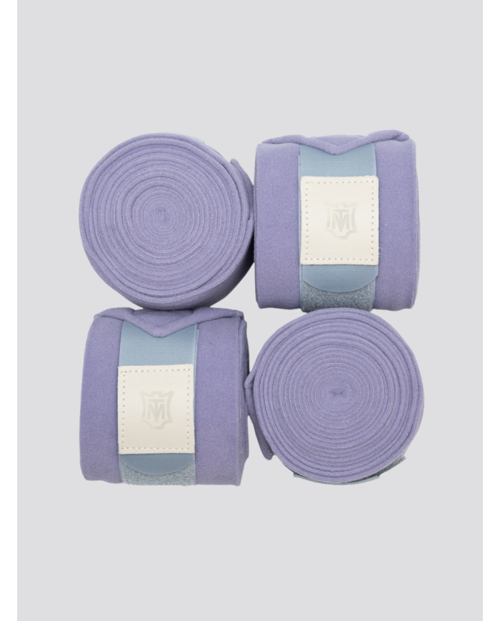 MATTES - Bandes de polo cuir clair