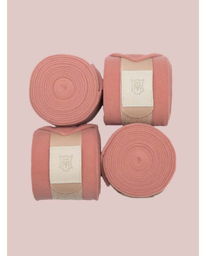 MATTES - Bandes de polo cuir clair