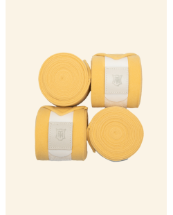 MATTES - Bandes de polo cuir clair