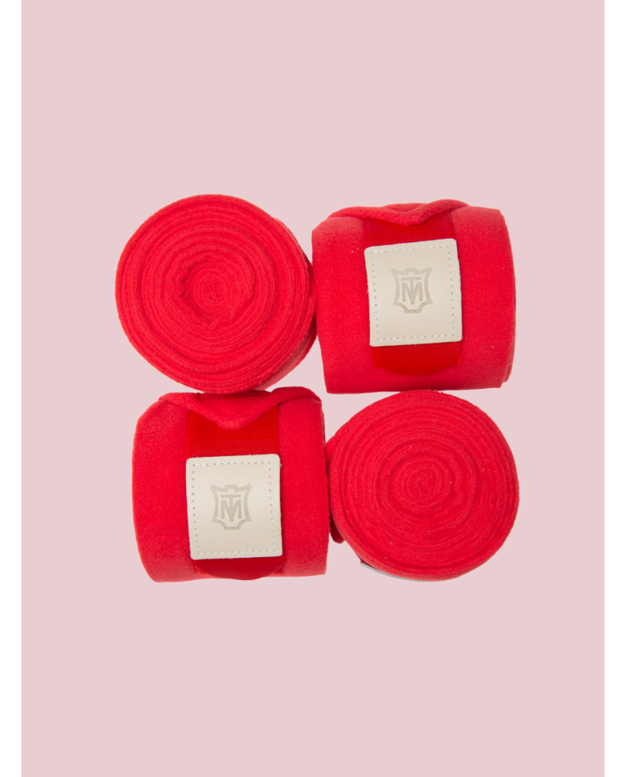 MATTES - Bandes de polo cuir clair
