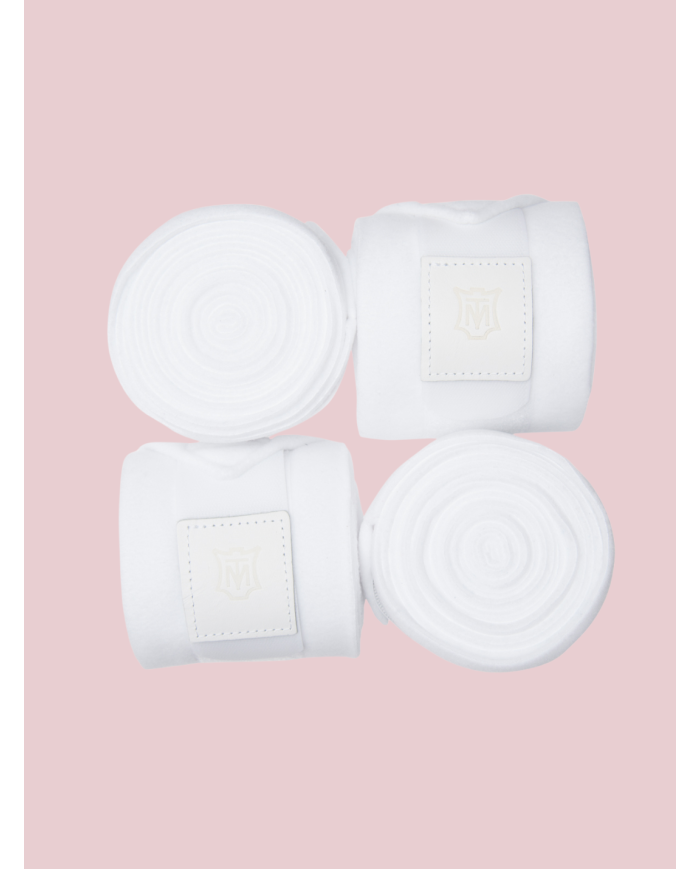 MATTES - Bandes de polo cuir clair