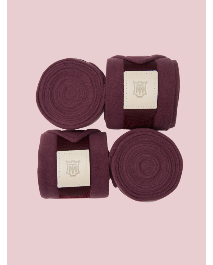 MATTES - Bandes de polo cuir clair