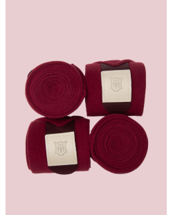 MATTES - Bandes de polo cuir clair