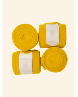 MATTES - Bandes de polo cuir clair