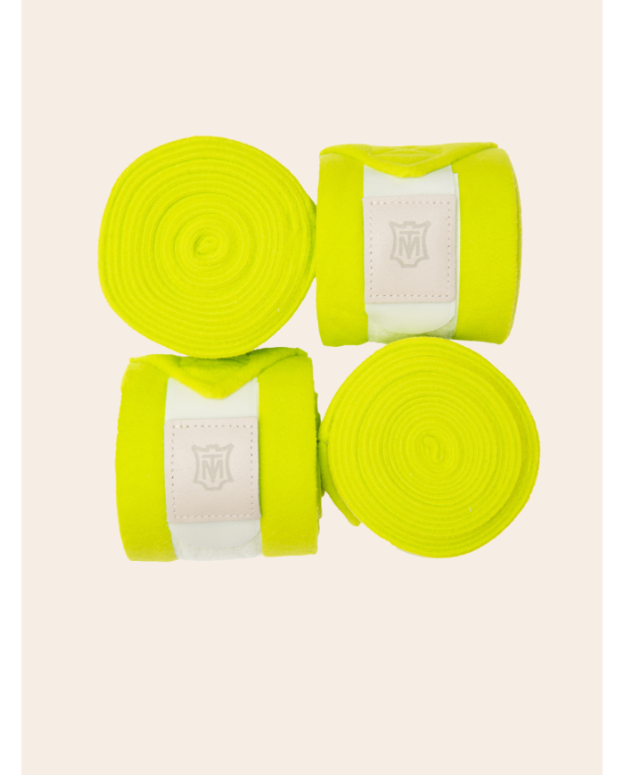 MATTES - Bandes de polo cuir clair
