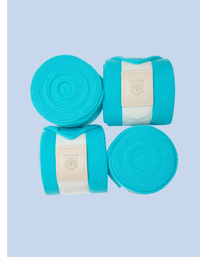MATTES - Bandes de polo cuir clair