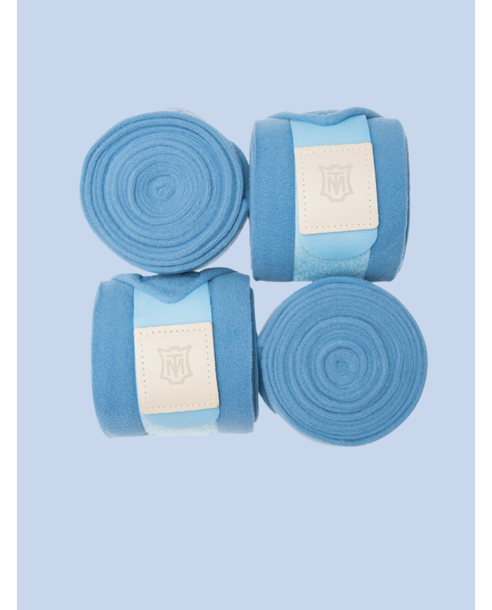 MATTES - Bandes de polo cuir clair