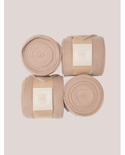 MATTES - Bandes de polo cuir clair