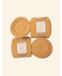 MATTES - Bandes de polo cuir clair