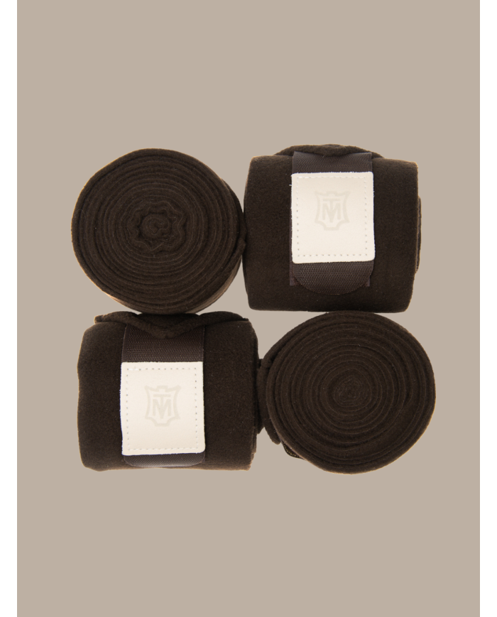 MATTES - Bandes de polo cuir clair