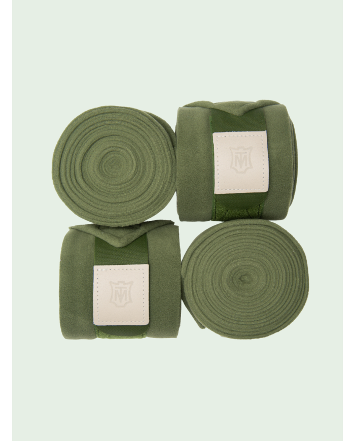 MATTES - Bandes de polo cuir clair