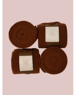 MATTES - Bandes de polo cuir clair