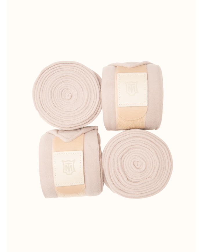 MATTES - Bandes de polo cuir clair