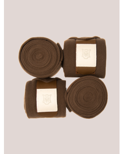 MATTES - Bandes de polo cuir clair