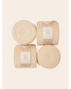 MATTES - Bandes de polo cuir clair