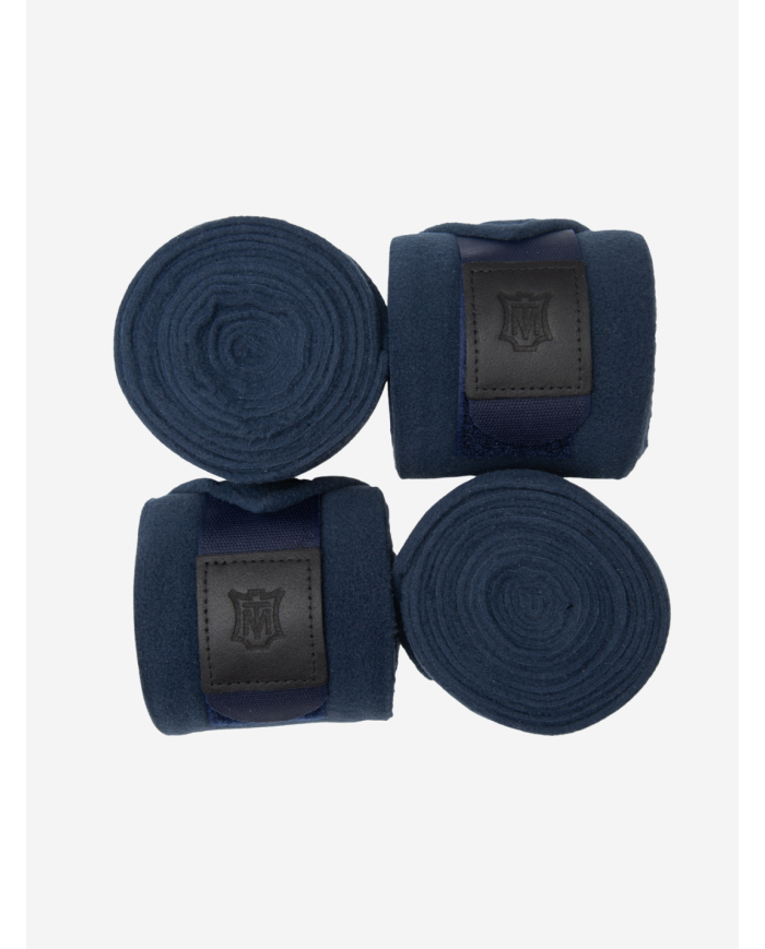 MATTES - Bandes de polo MATTES cuir foncé