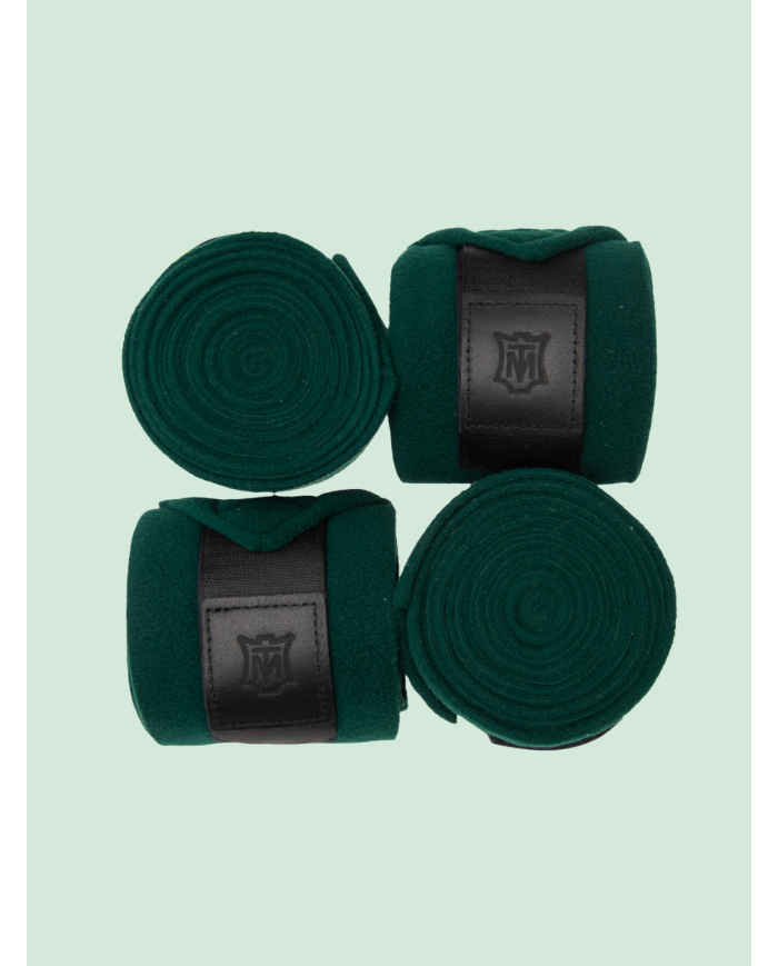 MATTES - Bandes de polo MATTES cuir foncé