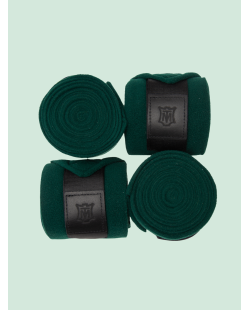 MATTES - Bandes de polo MATTES cuir foncé