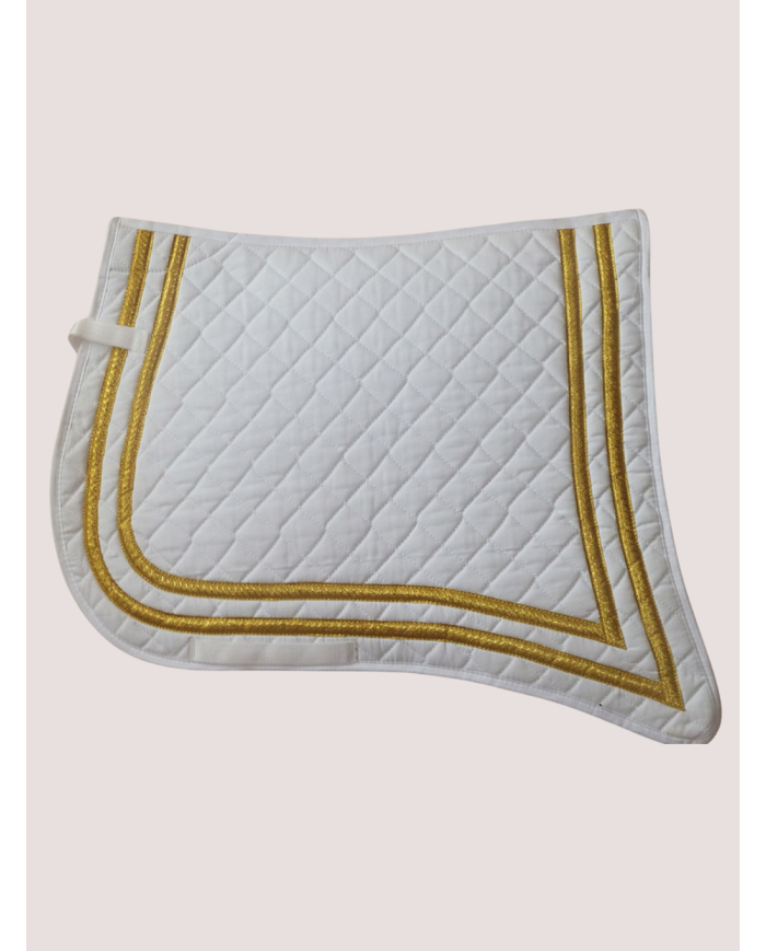Tapis à pointe Militar losange double galons stock