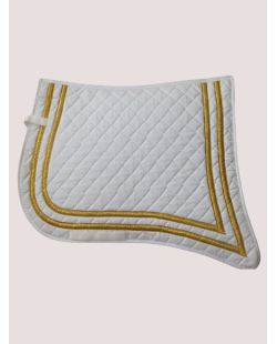 Tapis à pointe Militar losange double galons stock