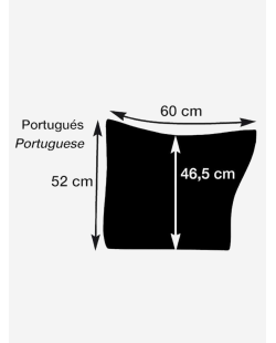 TAPIS DE SELLE MARJOMAN DROIT SELLE PORTUGAISE TISSU EN LAINE