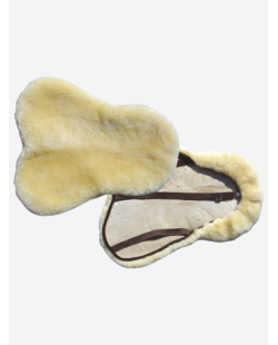 Couvre selle en peau de Mouton véritable