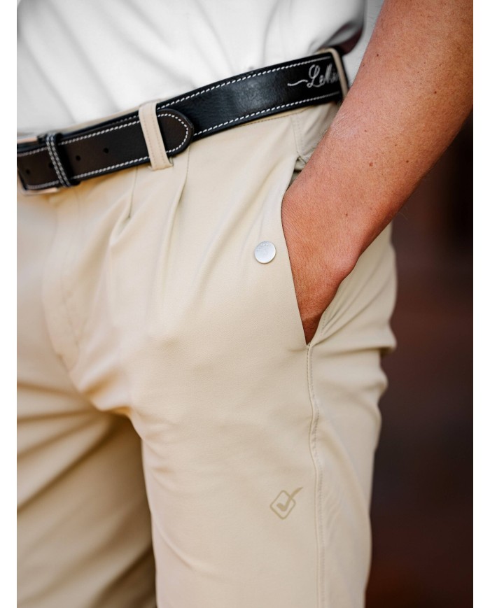 LeMieux - Pantalon Elite Classic Pleated Beige