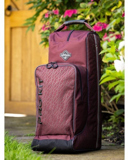 LeMieux - Sac à casque et bottes Elite Pro bordeaux