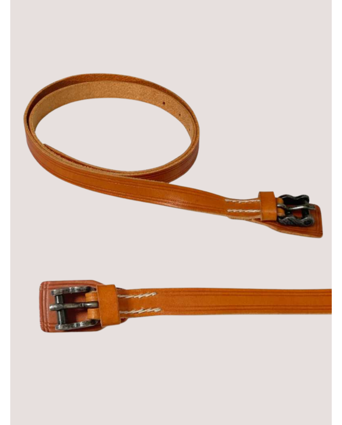 Lanières d'éperons vaquera boucles forgées