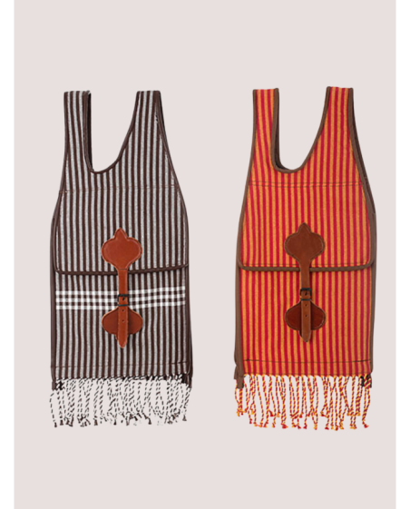 Sacoches vaqueras en toile motifs