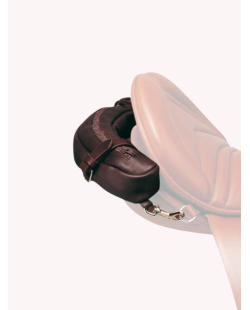 Sacoches arrière randonnée en cuir ZALDI