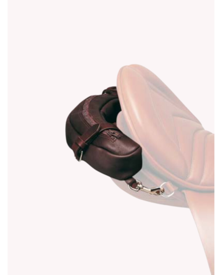 Sacoches arrière randonnée en cuir ZALDI