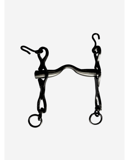 Mors Portugais avec embouchure Lisse noir
