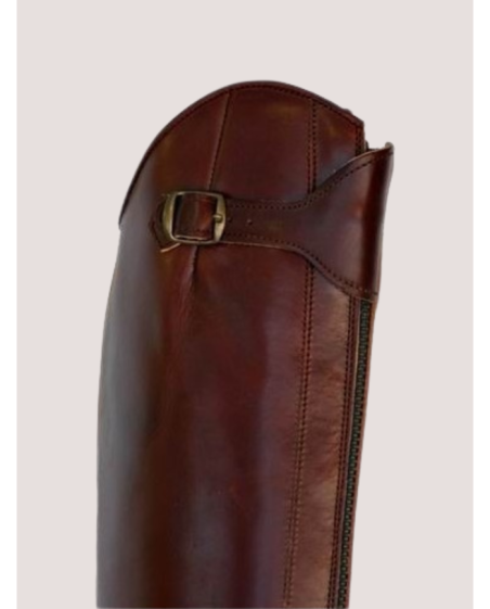 Bottes d'Équitation ibérique modèle POLO 2 boucles