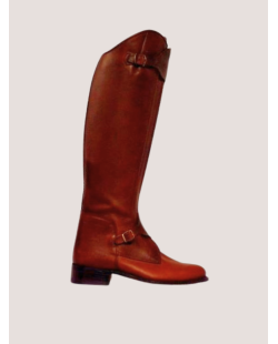 Bottes d'Équitation ibérique modèle POLO 2 boucles